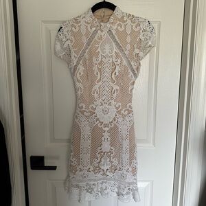 White Lace Dress